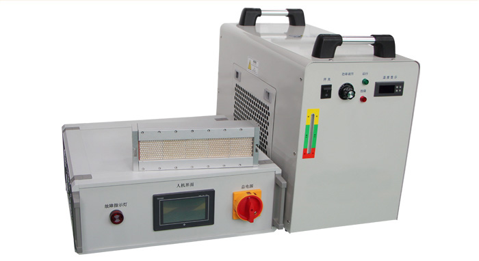 UV LED固化光源設(shè)備的三大配置照射頭、水冷機(jī)、電源驅(qū)動(dòng)